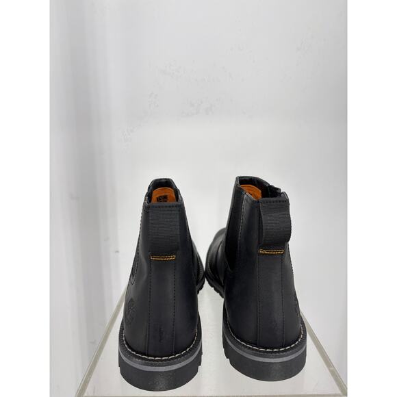 Timberland Larchmont II Chelsea Boots Mens 11.5 Black Leather Waterproof NWOT